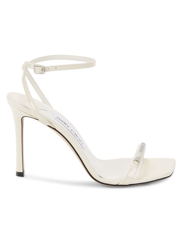 Jimmy Choo Jaxon Patent Leather Strappy Sandals